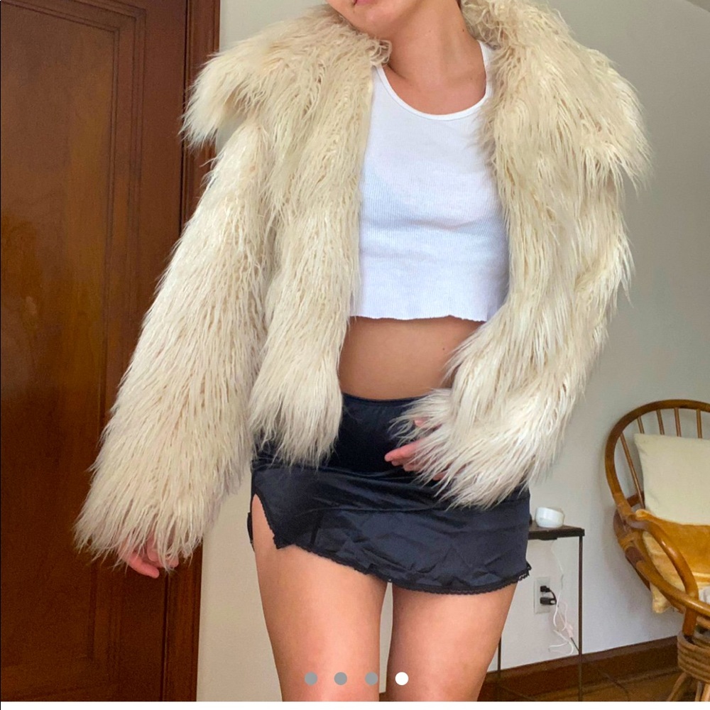 Shaggy Faux Fur Jacket